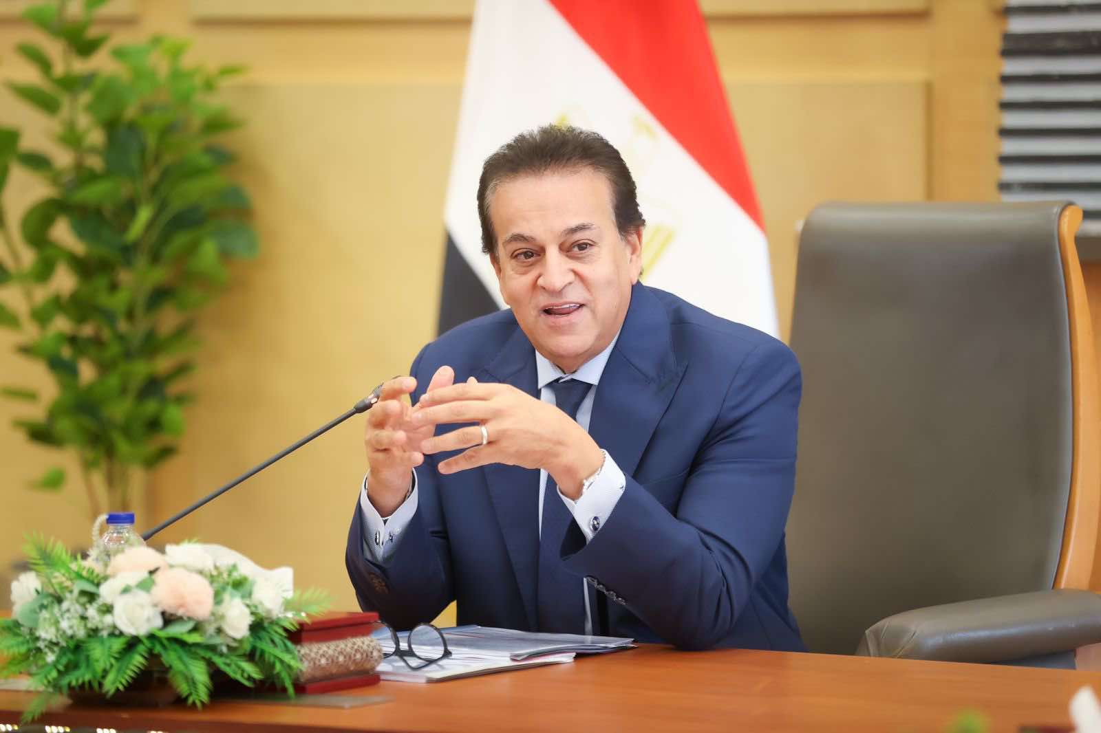 نائب رئيس الوزراء: الدكتورة هالة السعيد كانت معايا في المدرسة بس هي أصغر مني 1 الدكتور خالد عبدالغفار نائب رئيس مجلس الوزراء للتنمية البشرية
