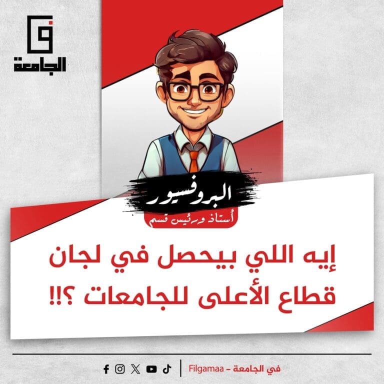 البروفيسور يكتب: إيه اللي بيحصل في لجان قطاع المجلس الأعلى للجامعات ؟! 12 مقالات البروفيسور