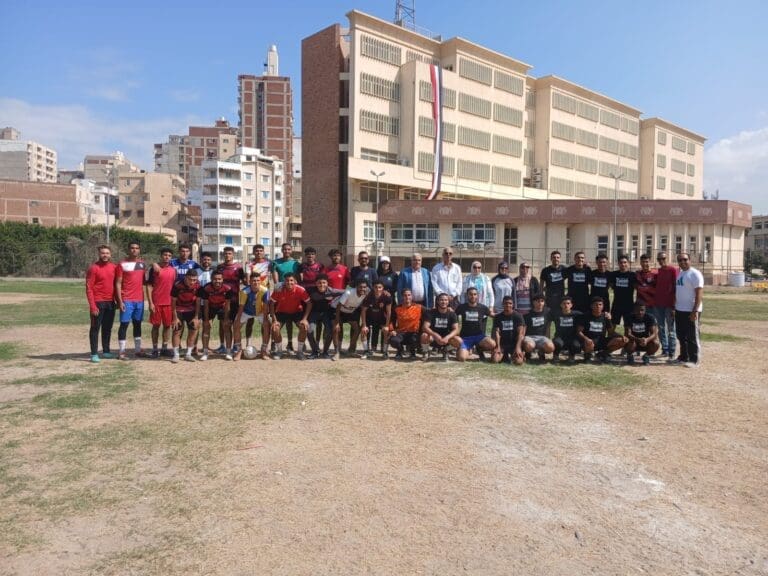 جامعة برج العرب التكنولوجية تنطلق في دورة الصداقة للألعاب الجماعية