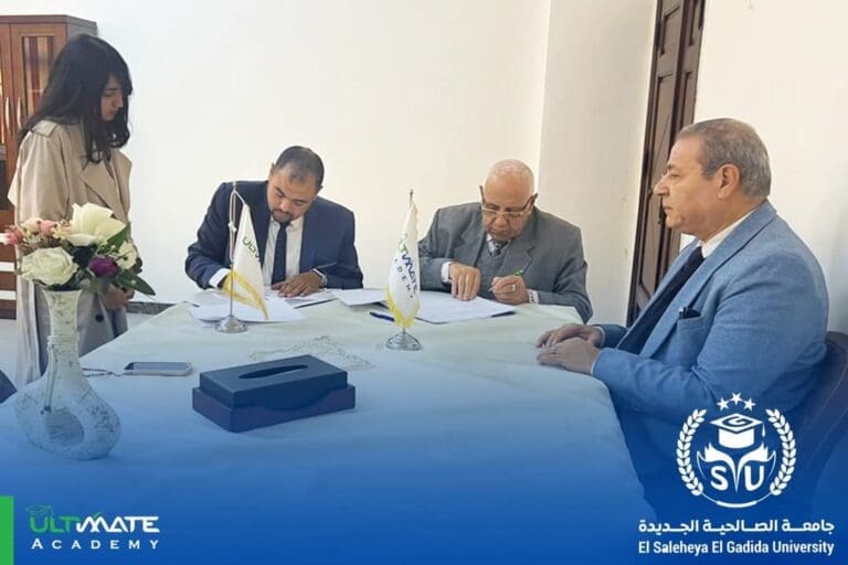 جامعة الصالحية الجديدة توقع بروتوكول تعاون مع Ultimate Academy لرفع كفاءة خريجيها 9 FB IMG 1732699787999 جامعة جامعة الصالحية الجديدة توقع بروتوكول تعاون مع Ultimate Academy لرفع كفاءة خريجيها موقع في الجامعة
