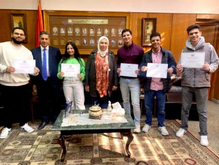 طلاب ألسن عين شمس يجتازون برنامج تدريبي بالمقصورة العربية بمقر الأمم المتحدة في فيينا 5 ee8eab35 04ee 450d 8a4c e12623bb564e مرض التوحد طلاب ألسن عين شمس يجتازون برنامج تدريبي بالمقصورة العربية بمقر الأمم المتحدة في فيينا موقع في الجامعة