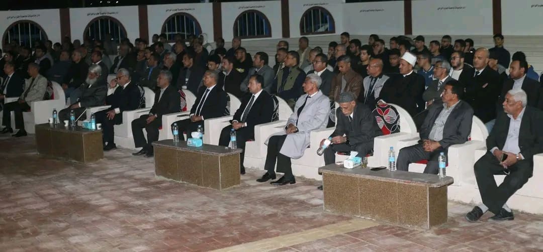 رئيس جامعة جنوب الوادى يشهد حفل تأبين الدكتور موسي خليفة وبدوى محمد بكلتي العلوم والتربية 1 1737188448607 جنوب الوادى رئيس جامعة جنوب الوادى يشهد حفل تأبين الدكتور موسي خليفة وبدوى محمد بكلتي العلوم والتربية موقع في الجامعة