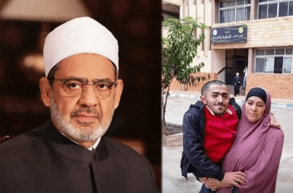 تحمل ابنها يوميًّا لكليته.. شيخ الأزهر يوجه برعاية حالة الأم الملهمة "زينب الشربيني" 1 569 شيخ الأزهر تحمل ابنها يوميًّا لكليته.. شيخ الأزهر يوجه برعاية حالة الأم الملهمة "زينب الشربيني" موقع في الجامعة