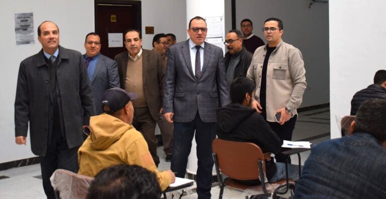 رئيس جامعة العريش: توفير مناخ مناسب لاختبار الطلاب بالفصل الأول 13 IMG 20250105 WA0063 مسابقة الأزهر رئيس جامعة العريش: توفير مناخ مناسب لاختبار الطلاب بالفصل الأول موقع في الجامعة