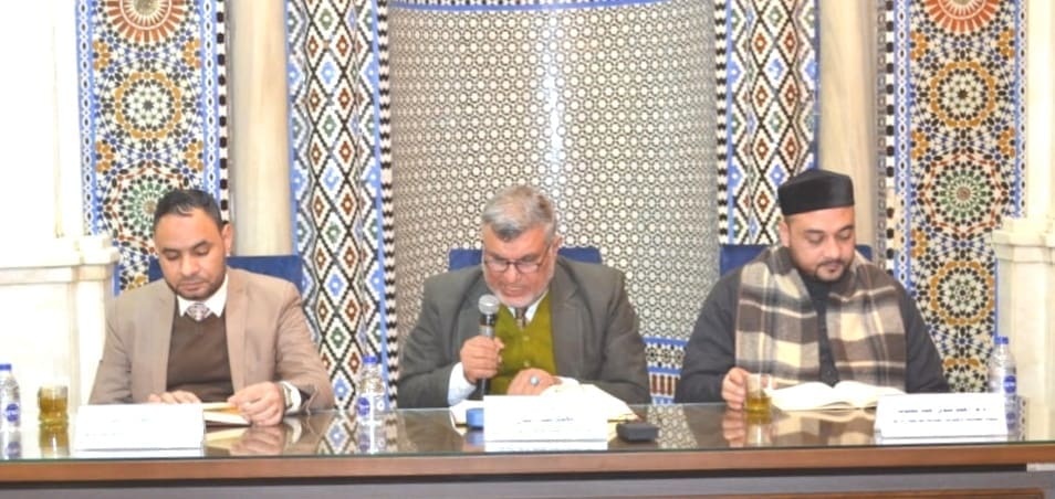 انعقاد مجلس الحديث الخامس والعشرين لقراءة "صحيح الإمام البخاري" من مسجد الإمام الحسين 1 IMG 20250108 WA0094 مجلس الحديث انعقاد مجلس الحديث الخامس والعشرين لقراءة "صحيح الإمام البخاري" من مسجد الإمام الحسين موقع في الجامعة