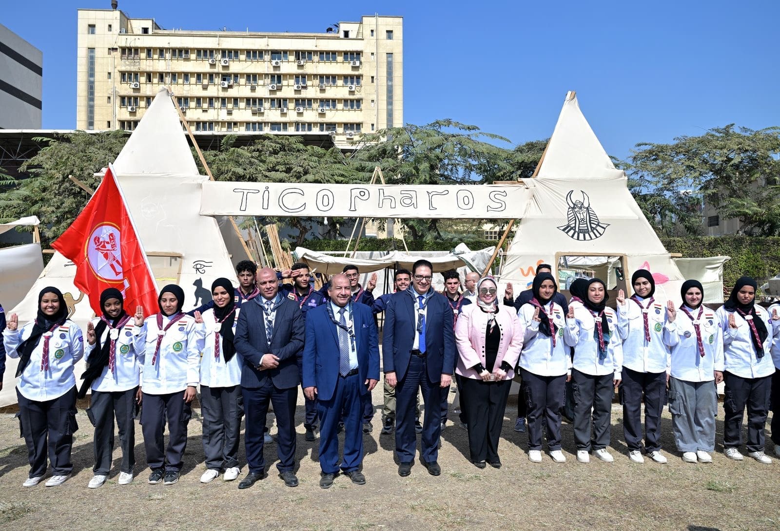 رئيس جامعة القاهرة يفتتح المهرجان الكشفي والإرشادى لجوالي الجامعة تحت شعار "بداية جديدة .. مستعدون للحياة" 1 06a0ec6d 430d 4b17 8b7a 20c3a968f539 جامعة القاهرة رئيس جامعة القاهرة يفتتح المهرجان الكشفي والإرشادى لجوالي الجامعة تحت شعار "بداية جديدة .. مستعدون للحياة" موقع في الجامعة
