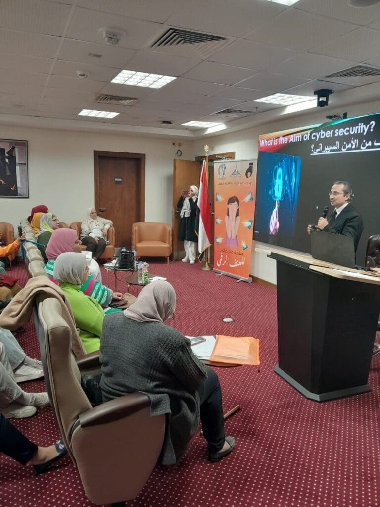 التعليم العالي: "لجنة تكافؤ الفرص" تنظم ندوة حول "العنف الرقمي والتهديدات الإلكترونية .. الوقاية والعلاج" 2 acff3a1e 63f1 4c3e b295 009e6d3e82ae جامعة حلوان التعليم العالي: "لجنة تكافؤ الفرص" تنظم ندوة حول "العنف الرقمي والتهديدات الإلكترونية .. الوقاية والعلاج" موقع في الجامعة