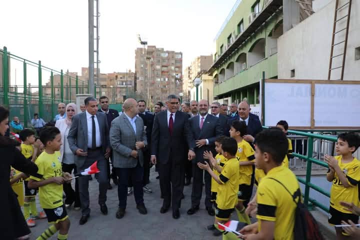 محافظ الجيزة يطلق بطولة مونديال المدارس في نسختها الأولى لتعزيز مهارات الشباب 1 محافظ الجيزة