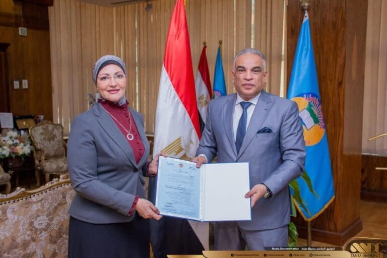 تعيين الدكتورة وسام صلاح مديرًا تنفيذيًا للمركز الرئيسي للأداء المؤسسي بجامعة طنطا 17 FB IMG 1745849879063 جامعة دمنهور تعيين الدكتورة وسام صلاح مديرًا تنفيذيًا للمركز الرئيسي للأداء المؤسسي بجامعة طنطا موقع في الجامعة