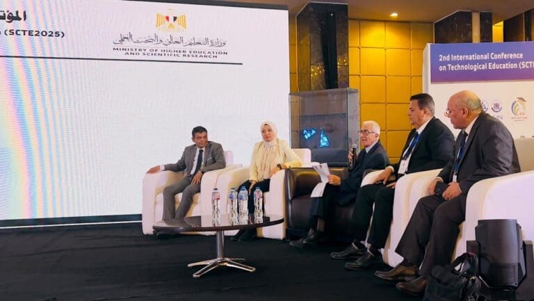 تحديات القطاع الصحي بالجامعات التكنولوجية.. جلسة نقاشية ضمن فعاليات المؤتمر الدولي الثاني للتعليم التكنولوجي 25 c286de6e 62b5 4ae3 be47 dc9ba8685f0b جامعة المنصورة الجديدة تحديات القطاع الصحي بالجامعات التكنولوجية.. جلسة نقاشية ضمن فعاليات المؤتمر الدولي الثاني للتعليم التكنولوجي موقع في الجامعة