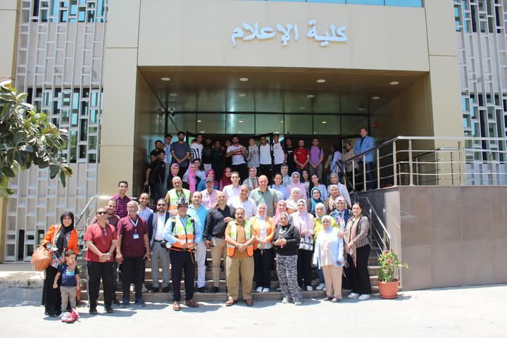 إعلام عين شمس تنظّم دورة تدريبية لإدارة الأزمات والكوارث بالتعاون مع الدفاع المدني 1 إعلام عين شمس