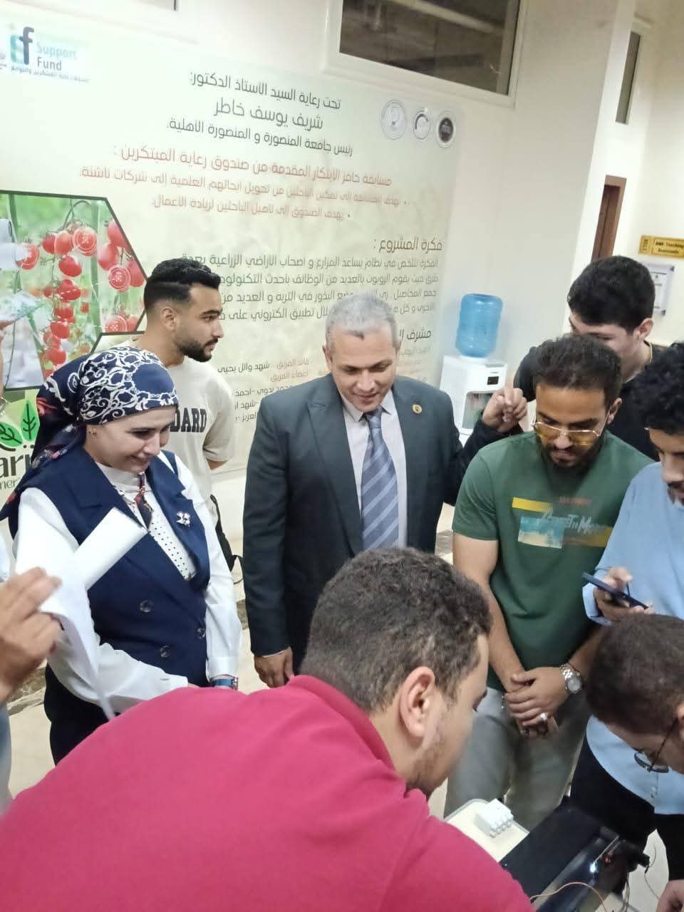 25 مشروعًا إلكترونيًا في يوم الهندسة بجامعة المنصورة الأهلية 1 FB IMG 1746873018572 جامعة المنصورة 25 مشروعًا إلكترونيًا في يوم الهندسة بجامعة المنصورة الأهلية موقع في الجامعة
