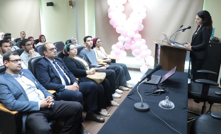 حلوان الأهلية تنظم زيارة ميدانية لمستشفى بهية لطلاب المختبرات الطبية 7 طلاب جامعة حلوان الأهلية