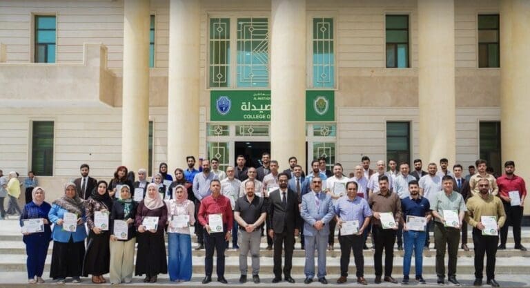 تكريم منتسبي وطلبة كلية الصيدلة جامعة المستقبل المشاركين في مهرجان أسبوع المستقبل الثالث للاستدامة 7 IMG 8988 جامعة برج العرب التكنولوجية تكريم منتسبي وطلبة كلية الصيدلة جامعة المستقبل المشاركين في مهرجان أسبوع المستقبل الثالث للاستدامة موقع في الجامعة
