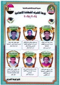 بالأسماء والصور.. ننشر أوائل الشهادة الإعدادية بالشرقية 2 1750590241882 الشهادة بالأسماء والصور.. ننشر أوائل الشهادة الإعدادية بالشرقية موقع في الجامعة