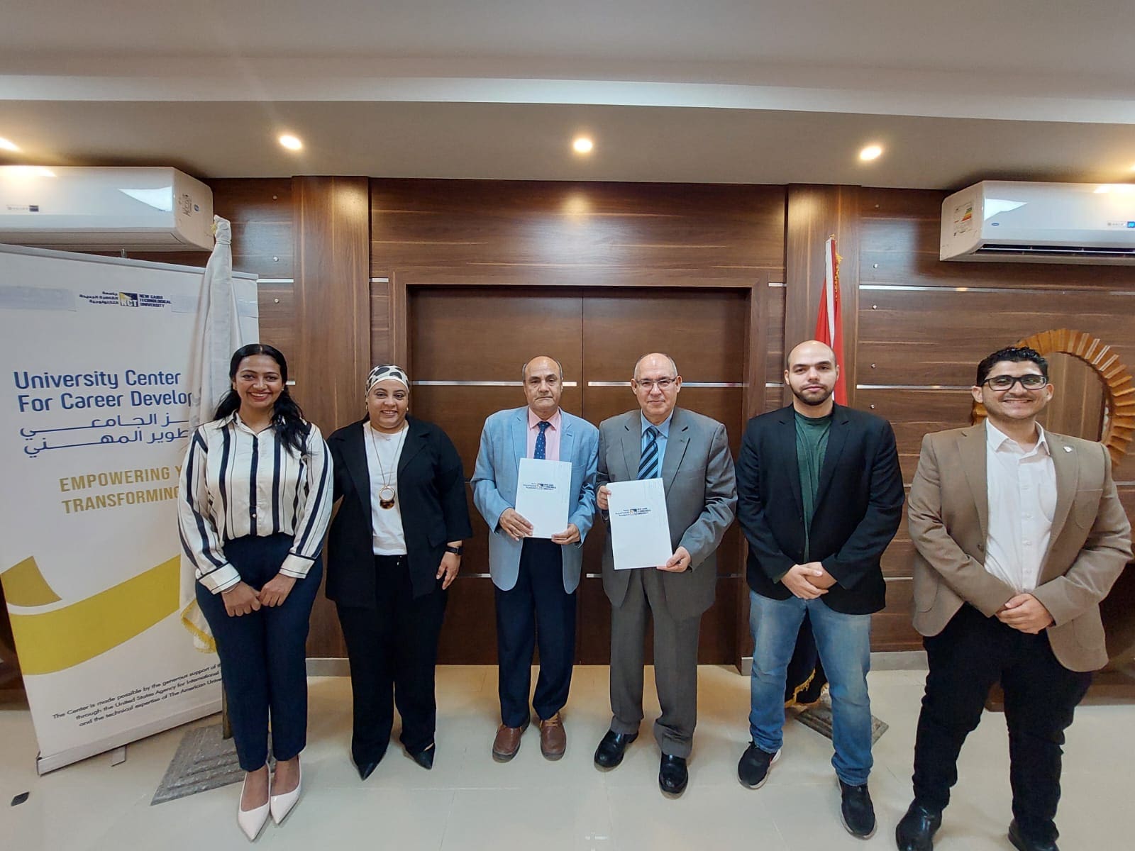 توقيع بروتوكول بين المركز الجامعى للتطوير المهنى UCCD-NCTU بجامعة القاهرة الجديدة التكنولوجية وكولكا للتدريب والتطوير 1 توقيع بروتوكول بين المركز الجامعى للتطوير المهنى UCCD-NCTU بجامعة القاهرة الجديدة التكنولوجية وكولكا للتدريب والتطوير