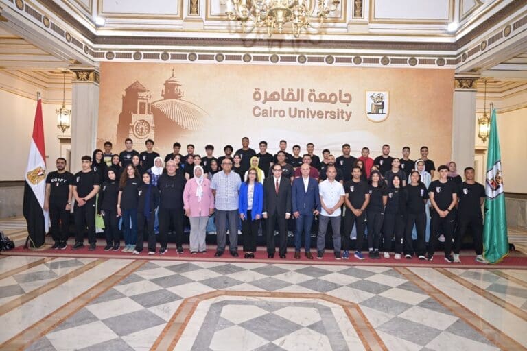 رئيس جامعة القاهرة يستقبل بعثة الاتحاد المصري لألعاب القوى المشاركة فى البطولة الإفريقية بنيجيريا 26 8939c362 2b3d 4294 93c5 a107864bb908 جامعة رئيس جامعة القاهرة يستقبل بعثة الاتحاد المصري لألعاب القوى المشاركة فى البطولة الإفريقية بنيجيريا موقع في الجامعة