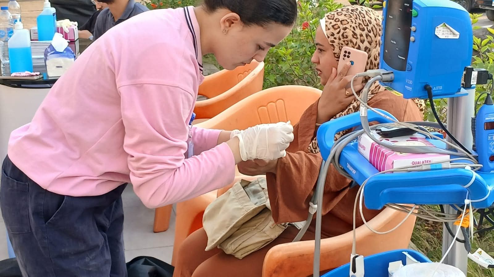 بالصور.. قافلة طبية مجانية بنادي معلمي الجزيرة للكشف على المعلمين وأسرهم الجمعة والسبت 1 قافلة طبية مجانية بنادي معلمي الجزيرة