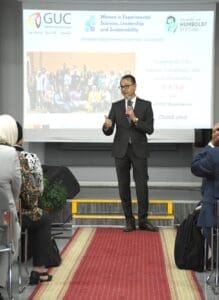 الجامعة الألمانية بالقاهرة تستضيف فاعليات أعمال مؤتمر "المرأة في العلوم التجريبية والقيادة والاستدامة" 7 الجامعة الألمانية بالقاهرة تستضيف فاعليات أعمال مؤتمر "المرأة في العلوم التجريبية والقيادة والاستدامة"