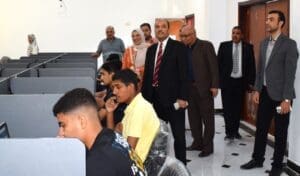 رئيس جامعة العريش يتابع سير الامتحانات ويشيد بنجاح منظومة الاختبارات الإلكترونية 2 رئيس جامعة العريش يتابع سير الامتحانات ويشيد بنجاح منظومة الاختبارات الإلكترونية