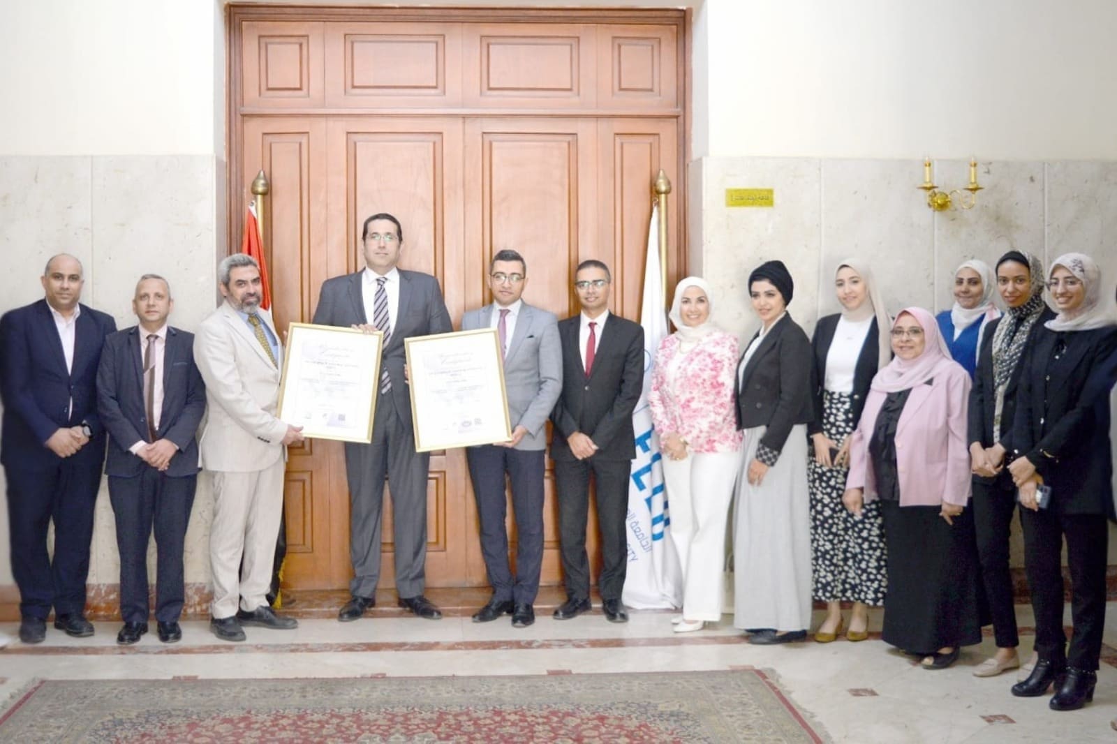 الجامعة المصرية للتعلم الإلكتروني الأهلية تحصل على شهادتي الأيزو الدوليتين في الجودة والإدارة 1 الجامعة المصرية للتعلم الإلكتروني الأهلية تحصل على شهادتي الأيزو الدوليتين في الجودة والإدارة