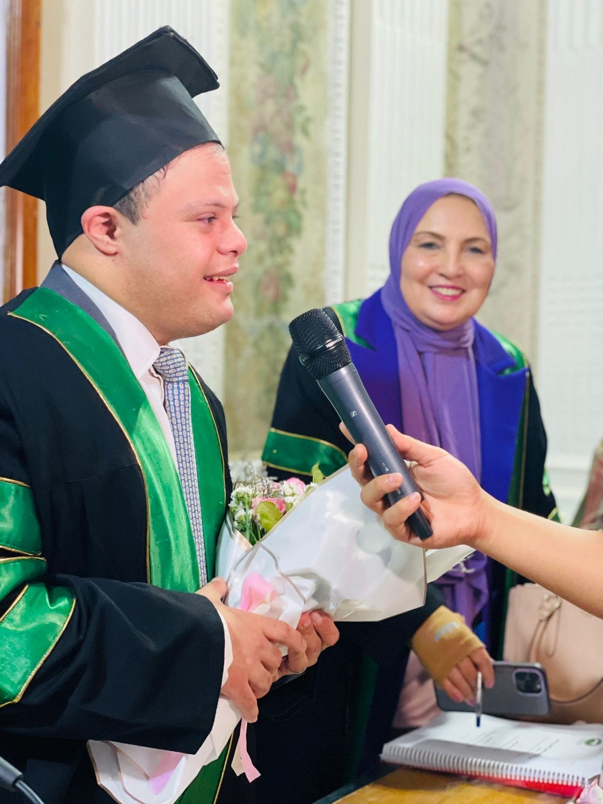 إبراهيم الخولي.. أول معيد من القادرون باختلاف يحصد الماجستير بامتياز وبطل عالمي في التنس 1 إبراهيم الخولي.. أول معيد من القادرون باختلاف يحصد الماجستير بامتياز وبطل عالمي في التنس
