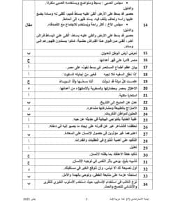 إجابات النماذج الاسترشادية لمادة اللغة العربية للثانوية العامة 2025 6 IMG 1740 مادة اللغة العربية إجابات النماذج الاسترشادية لمادة اللغة العربية للثانوية العامة 2025 موقع في الجامعة