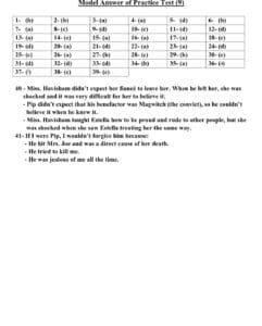 إجابات النماذج الاسترشادية لمادة اللغة الإنجليزية للثانوية العامة 2025 8 إجابات النموذج الاسترشادي الـ9 للغة الإنجليزية للثانوية العامة