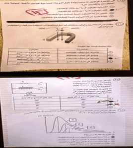 إجابات امتحان الفيزياء للثانوية العامة 2025.. كل الأسئلة والإجابات النموذجية 2 إجابات امتحان الفيزياء للثانوية العامة 2025