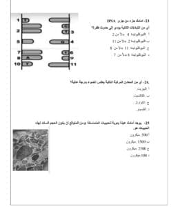 لطلاب الثانوية 2025.. أكثر من 40 سؤالا متوقع في مادة الأحياء 8 Screenshot ٢٠٢٥٠٦١٢ ١٢١٣٣٨ Chrome الثانوية لطلاب الثانوية 2025.. أكثر من 40 سؤالا متوقع في مادة الأحياء موقع في الجامعة