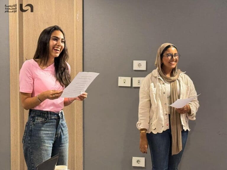 تدريب طلاب إعلام الجامعة المصرية الصينية بالتعاون مع أكاديمية المتحدة للإعلام على أدوات التكنولوجيا والذكاء الاصطناعي 10 طلاب الاعلام بالجامعة المصرية الصينية