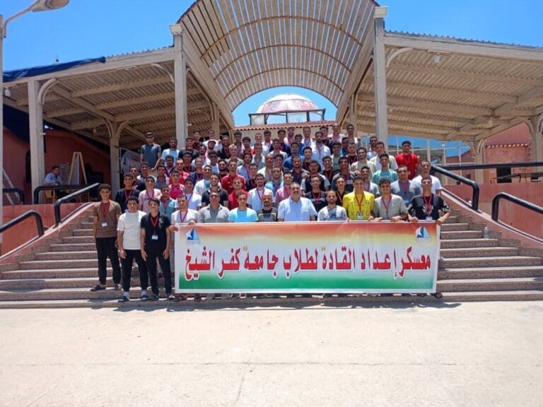 انطلاق افواج معسكر إعداد القادة لجامعة كفر الشيخ بمصيف بلطيم 4 FB IMG 1752740334011 التعليم العالي انطلاق افواج معسكر إعداد القادة لجامعة كفر الشيخ بمصيف بلطيم موقع في الجامعة