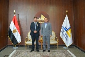 رئيس جامعة دمياط يكرّم باحثَين وافدَين من ليبيا لحصولهما على درجة الدكتوراه 2 FB IMG 1753016265333 جامعة دمياط رئيس جامعة دمياط يكرّم باحثَين وافدَين من ليبيا لحصولهما على درجة الدكتوراه موقع في الجامعة
