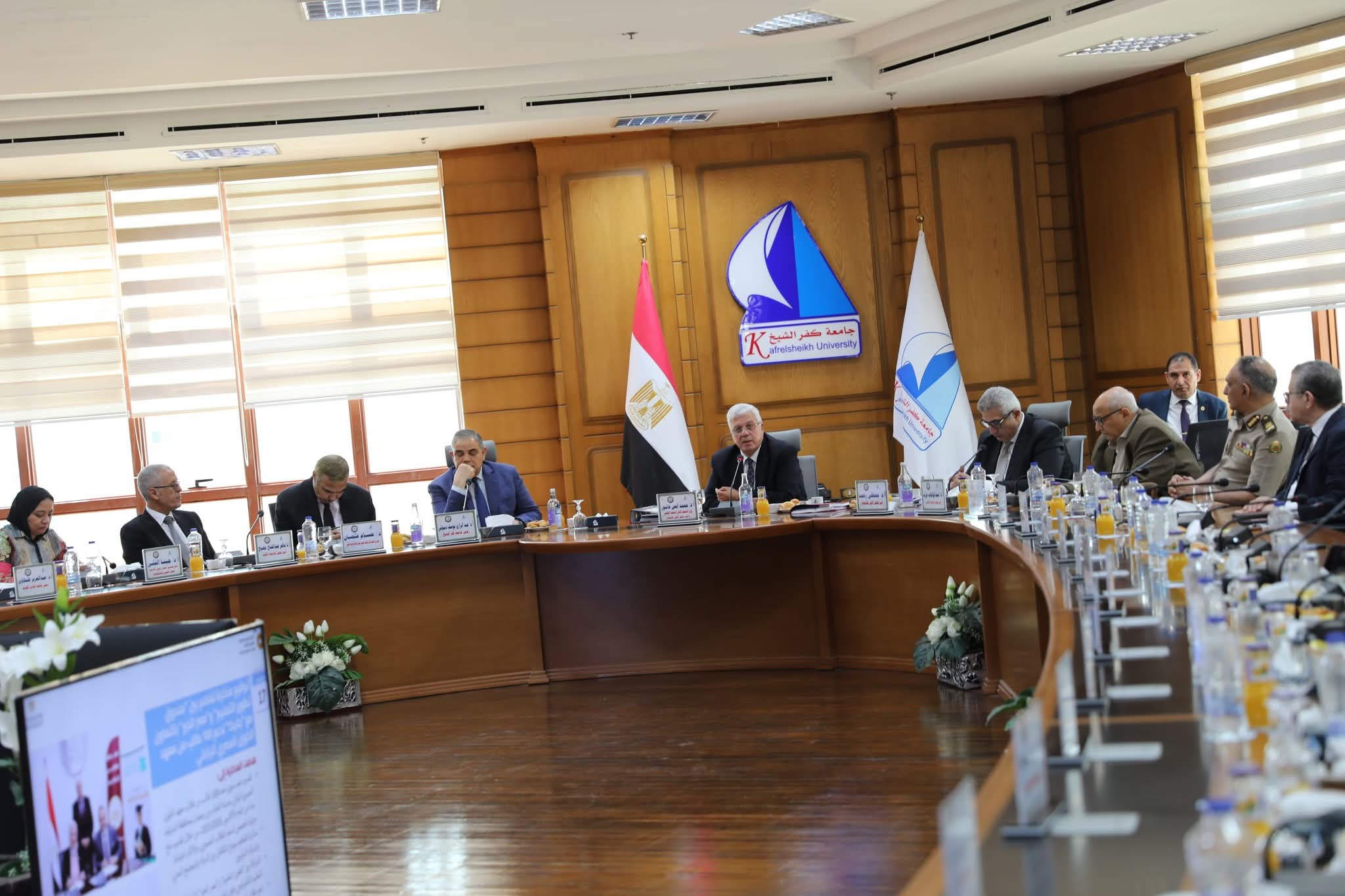 اتفاقية تعاون بين 12 جامعة مصرية وجامعة لويفيل الأمريكية لمنح ماجستير هندسي مشترك 1 اجتماع المجلس الأعلى للجامعات