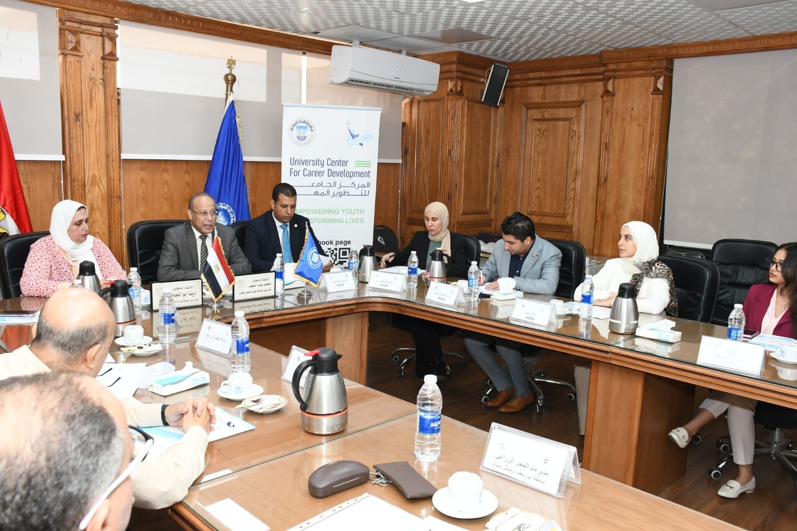جامعة قناة السويس تعقد مائدة مستديرة لتعزيز التعاون مع الشركات الزراعية والغذائية 1 جامعة قناة السويس تعقد مائدة مستديرة لتعزيز التعاون مع سوق العمل