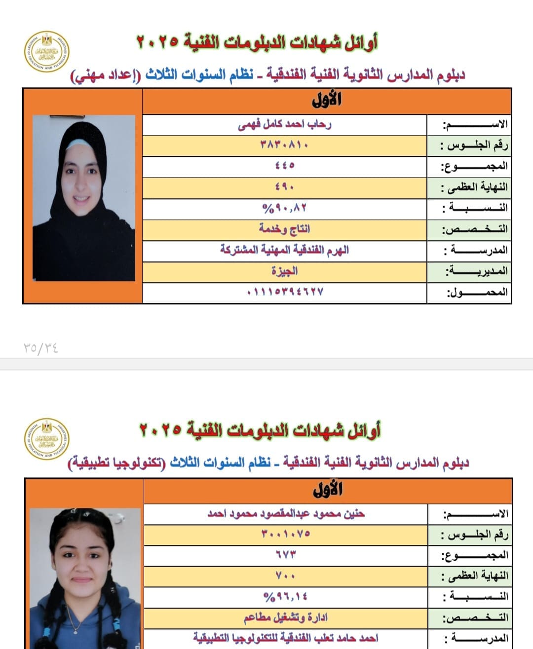 بالأسم والصورة.. ننشر أوائل الدبلومات الفنية 2025 1 Screenshot ٢٠٢٥٠٧١٣ ١٠٣٣١٣ Samsung Notes الفنية بالأسم والصورة.. ننشر أوائل الدبلومات الفنية 2025 موقع في الجامعة