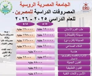 الجامعة المصرية الروسية تفتح باب التقديم للفصل الدراسي الثاني 2025/2026.. المصروفات وطريقة التقديم 2 IMG 8484 الروسية الجامعة المصرية الروسية تفتح باب التقديم للفصل الدراسي الثاني 2025/2026.. المصروفات وطريقة التقديم موقع في الجامعة