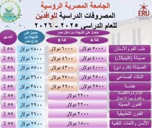 الجامعة المصرية الروسية تفتح باب التقديم للفصل الدراسي الثاني 2025/2026.. المصروفات وطريقة التقديم 3 IMG 8487 الروسية الجامعة المصرية الروسية تفتح باب التقديم للفصل الدراسي الثاني 2025/2026.. المصروفات وطريقة التقديم موقع في الجامعة